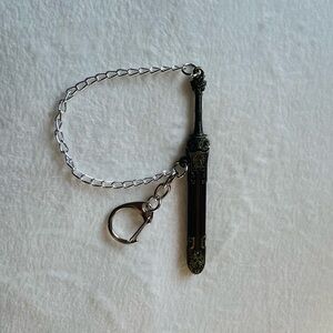 Brand New Mini Sword Keychain with Intricate Designs